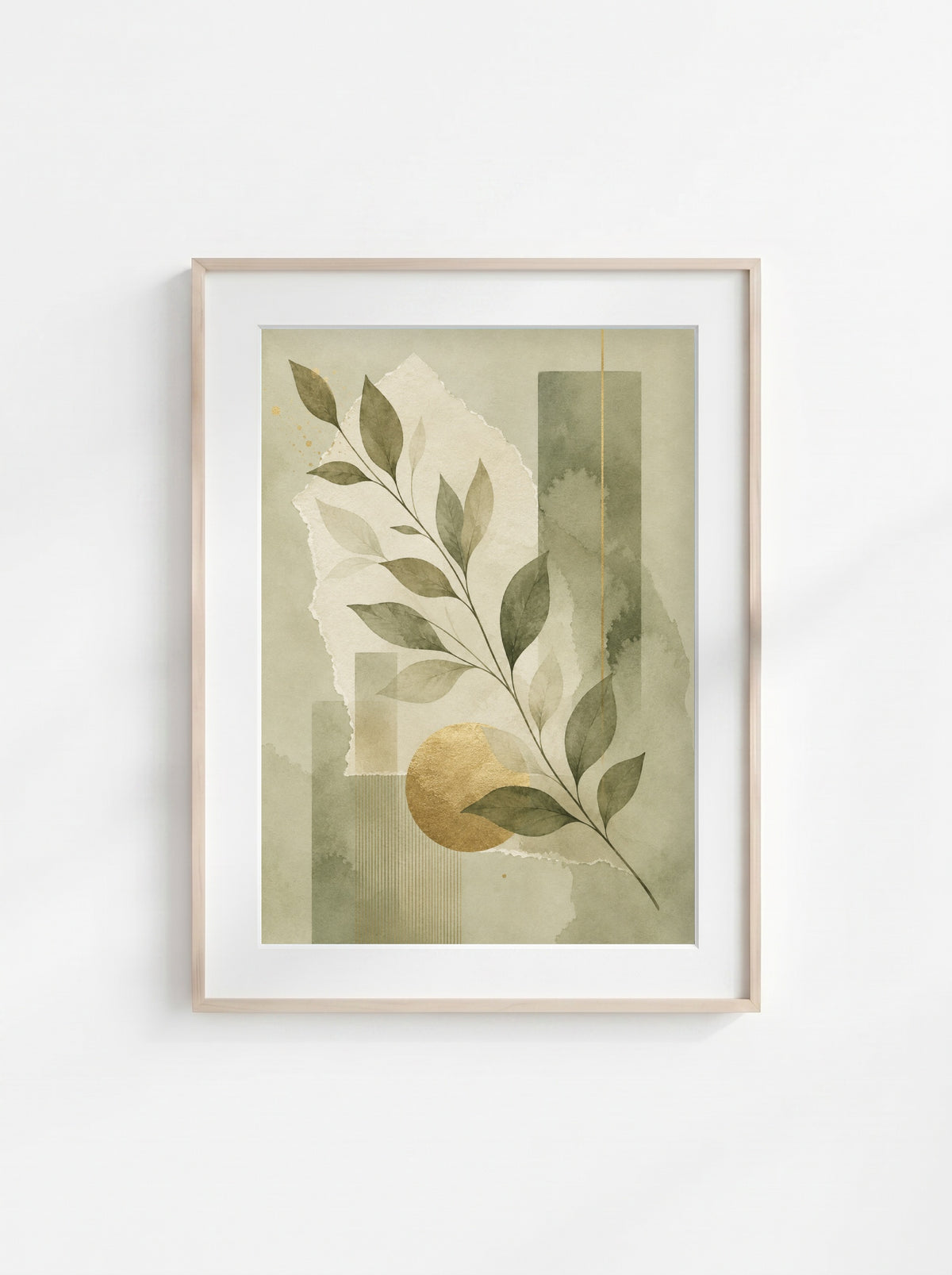 Olive Paper Bloom