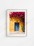 Blue Door in Bloom