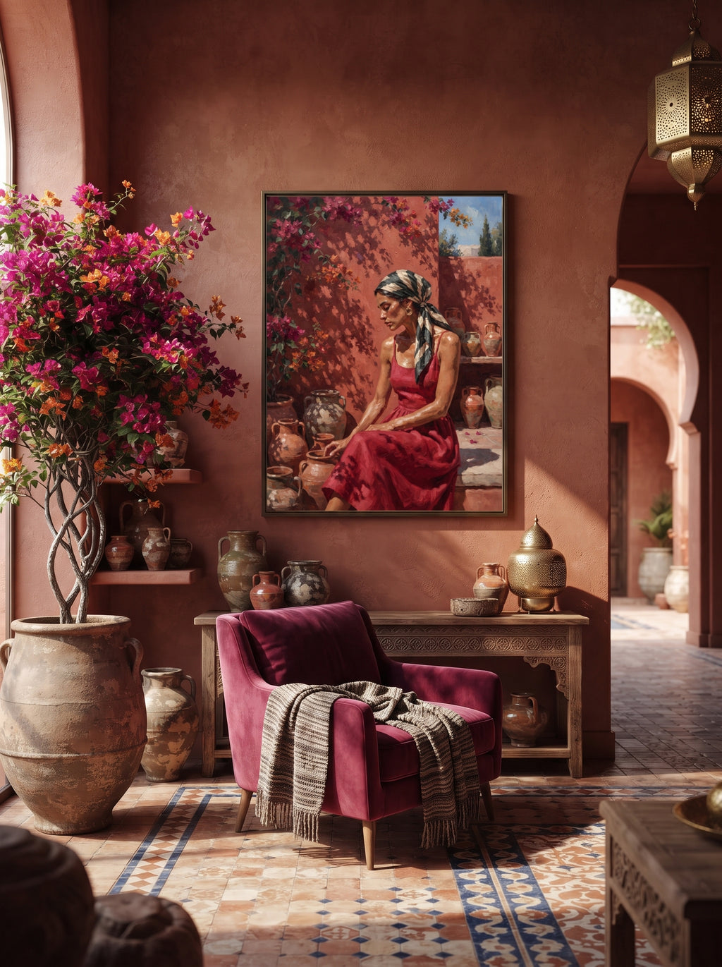Crimson Courtyard